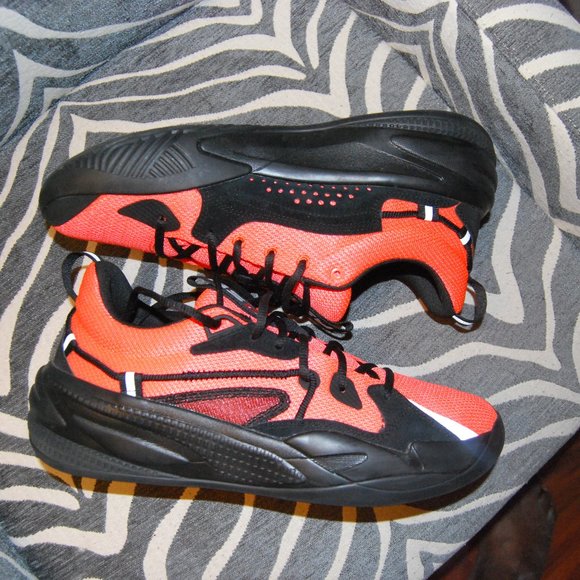 Puma RS-Dreamer J Cole Mens Basketball Shoe Energy Red Black Size  11 - Picture 10 of 13